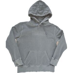 Aeropostale Bluish Grey Fleece Lined Hoodie Sweatshirt Sz S